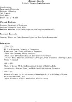 Rangan Gupta - University of Pretoria