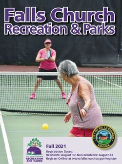 Falls Church Recreation & Parks - Fall 2021 - Falls Church, VA