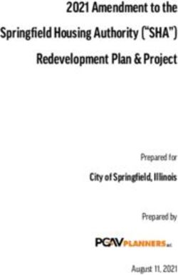 2021 Amendment to the Springfield Housing Authority ("SHA")
