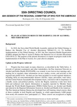 55th DIRECTING COUNCIL - PAHO