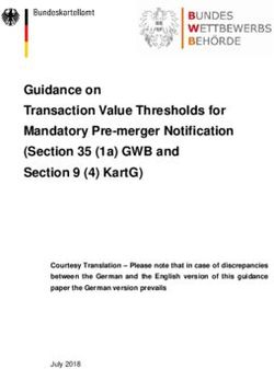 Guidance on Transaction Value Thresholds for Mandatory Pre-merger Notification (Section 35 (1a) GWB and Section 9 (4) KartG)