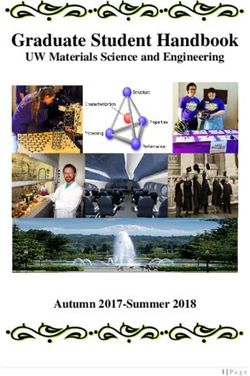 Graduate Student Handbook - UW Materials Science and Engineering - Autumn 2017-Summer 2018 - UW Materials Science ...