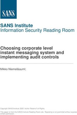 SANS Institute Information Security Reading Room - SANS.org