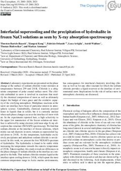 INTERFACIAL SUPERCOOLING AND THE PRECIPITATION OF HYDROHALITE IN FROZEN NACL SOLUTIONS AS SEEN BY X-RAY ABSORPTION SPECTROSCOPY - THE CRYOSPHERE