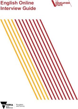 English Online Interview Guide - Department of Education and ...