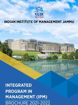 INTEGRATED PROGRAM IN MANAGEMENT (IPM) - BROCHURE 2021-2022 - INDIAN ...