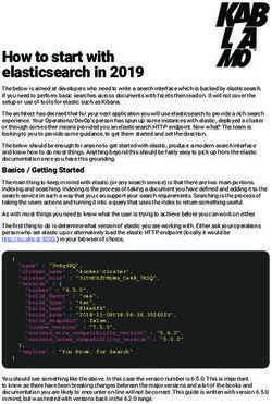 How to start with elasticsearch in 2019 - Squarespace