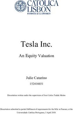 Tesla Inc. An Equity Valuation - Julie Catarino - Repositório Institucional da Universidade ...