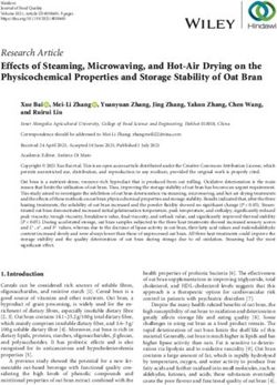 Effects of Steaming, Microwaving, and Hot-Air Drying on the Physicochemical Properties and Storage Stability of Oat Bran