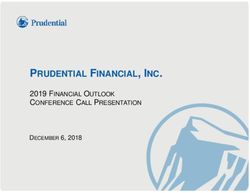 PRUDENTIAL FINANCIAL, INC - 2019 FINANCIAL OUTLOOK CONFERENCE CALL PRESENTATION DECEMBER 6, 2018 - AWS