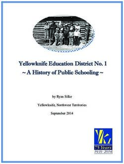 Yellowknife Education District No. 1 A History of Public Schooling - by Ryan Silke Yellowknife, Northwest Territories September 2014 ...