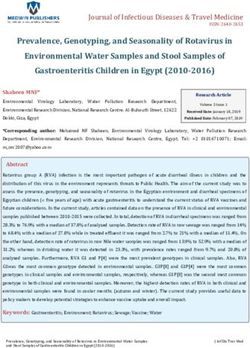 Prevalence, Genotyping, and Seasonality of Rotavirus in Environmental Water Samples and Stool Samples of Gastroenteritis Children in Egypt (2010-2016)
