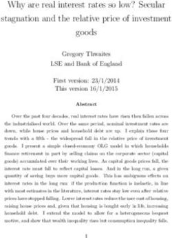 Why are real interest rates so low? Secular stagnation and the relative price of investment goods