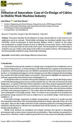 Diffusion of Innovation: Case of Co-Design of Cabins in Mobile Work Machine Industry - MDPI