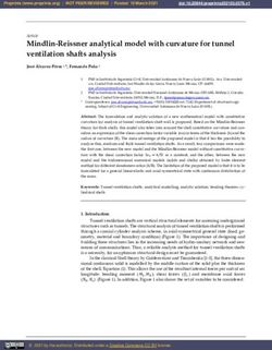 Mindlin-Reissner analytical model with curvature for tunnel ventilation shafts analysis