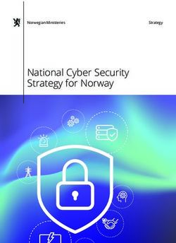 National Cyber Security Strategy for Norway - Norwegian Ministeries Strategy - ENISA
