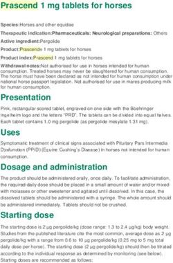 Prascend 1 mg tablets for horses