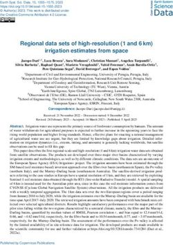 Regional data sets of high-resolution (1 and 6 km) irrigation estimates from space