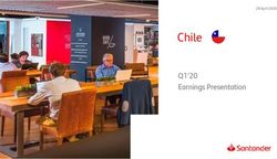 Chile Q1'20 Earnings Presentation - 28 April 2020 - Santander
