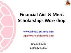 Financial Aid & Merit Scholarships Workshop - www.admissions.umd.edu 1.800.422.5867 - UMD ...