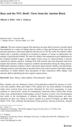 Race and the NFL Draft: Views from the Auction Block