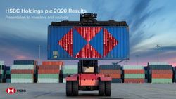 HSBC Holdings plc 2Q20 Results - Presentation to Investors and Analysts - HSBC Group