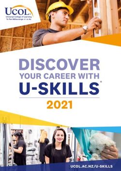 U-SKILLS DISCOVER 2021 - UCOL