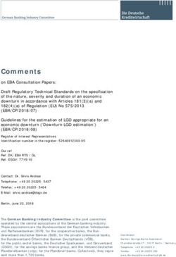 Comments - Bundesverband der Deutschen Volksbanken und ...