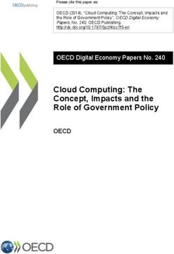 Cloud Computing: The Concept, Impacts and the Role of Government Policy