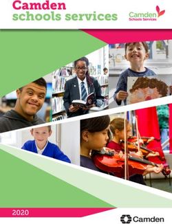 Camden schools services 2020 - Camden Learning
