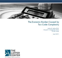 The Economic Burden Caused by Tax Code Complexity - Arthur B. Laffer, Ph.D. Wayne H. Winegarden, Ph.D. & John Childs April 2011