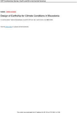 Design of Earthship for Climate Conditions in Macedonia