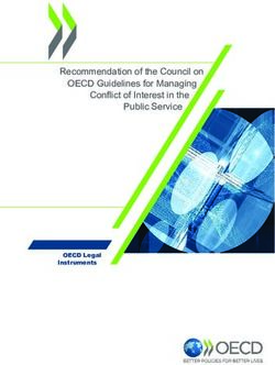 Recommendation of the Council on OECD Guidelines for Managing Conflict of Interest in the Public Service