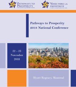 Pathways to Prosperity 2018 National Conference 22 - 23 November 2018