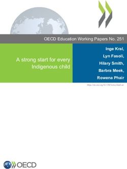 A strong start for every Indigenous child - Inge Kral, Lyn Fasoli, Hilary Smith, Barbra Meek, Rowena Phair - OECD iLibrary