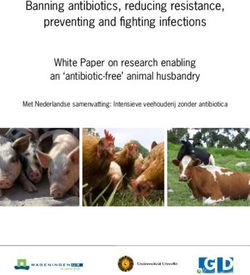 Banning antibiotics, reducing resistance, preventing and fighting infections - White Paper on research enabling an 'antibiotic-free' animal husbandry