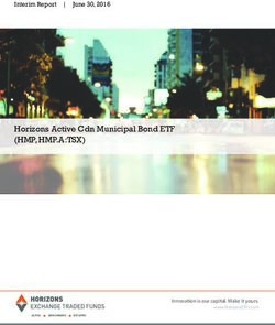 Horizons Active Cdn Municipal Bond ETF - (HMP, HMP.A:TSX) - InterimReport | June30,2016