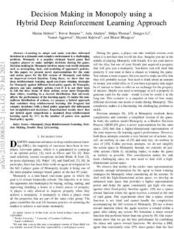 Decision Making in Monopoly using a Hybrid Deep Reinforcement Learning Approach - arXiv