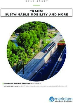SUSTAINABLE MOBILITY AND MORE - Meridiam