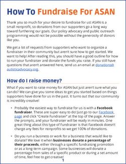 How To Fundraise For ASAN - Autistic Self Advocacy Network