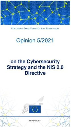 Opinion 5/2021 on the Cybersecurity Strategy and the NIS 2.0 Directive - European Data Protection Supervisor