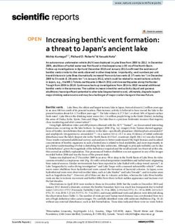 Increasing benthic vent formation: a threat to Japan's ancient lake - Nature