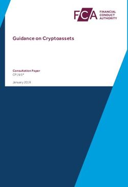 Guidance on Cryptoassets - Consultation Paper CP19/3* - FCA