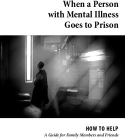 When a Person with Mental Illness Goes to Prison - HOW TO HELP A Guide for Family Members and Friends - NAMI New ...