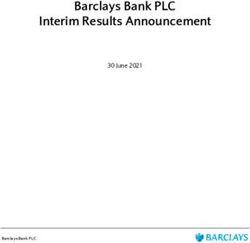 Barclays Bank PLC Interim Results Announcement - 30 June 2021