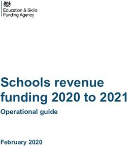 Schools revenue funding 2020 to 2021 - Operational guide February 2020