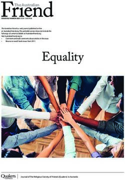 Equality - Australia Yearly Meeting
