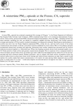 A wintertime PM2.5 episode at the Fresno, CA, supersite