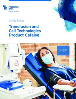 Transfusion and Cell Technologies Product Catalog - United States