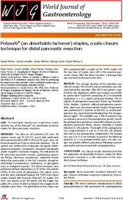 PolysorbR (an absorbable lactomer) staples, a safe closure technique for distal pancreatic resection
